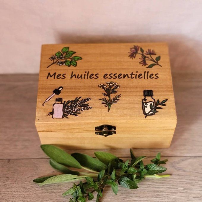 Boite huiles essentielles