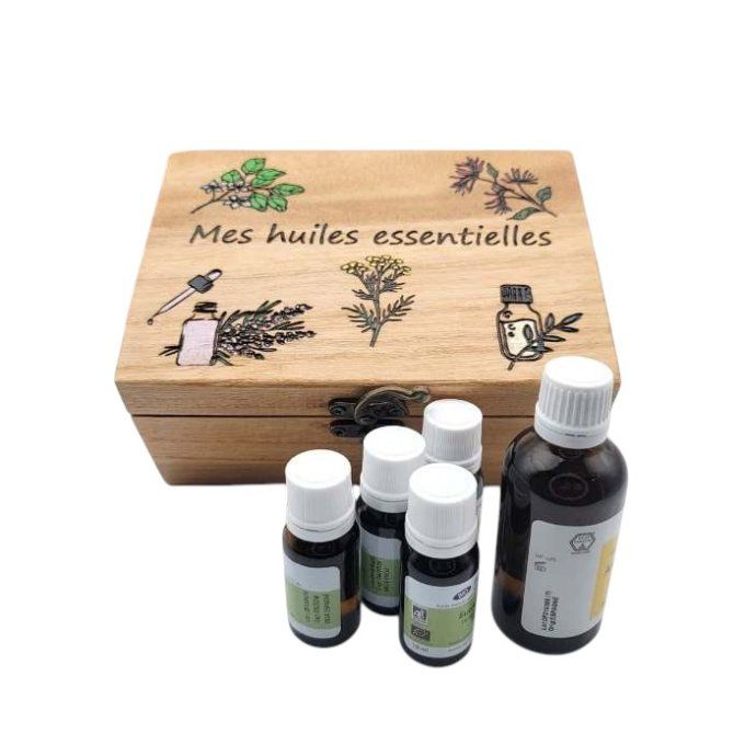Boite huiles essentielles