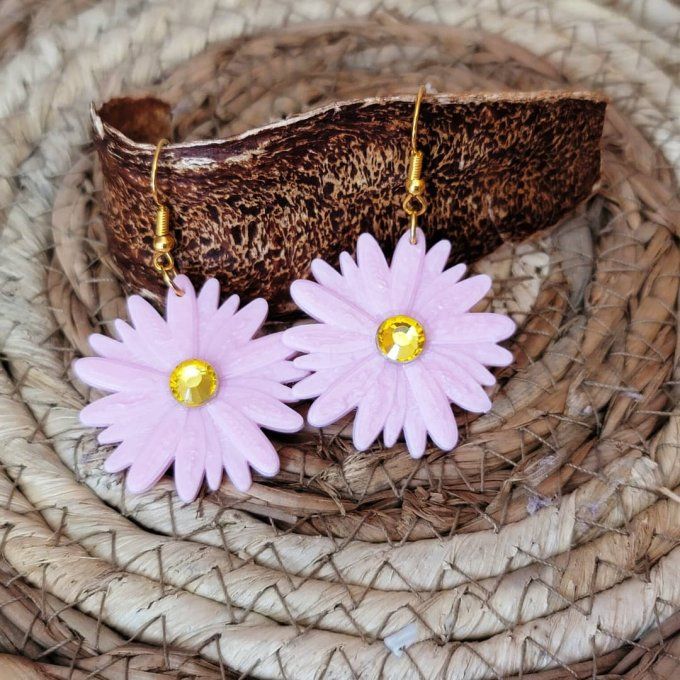 boucles d'oreilles 3D