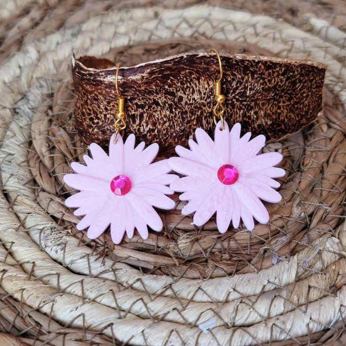 boucles d'oreilles 3D