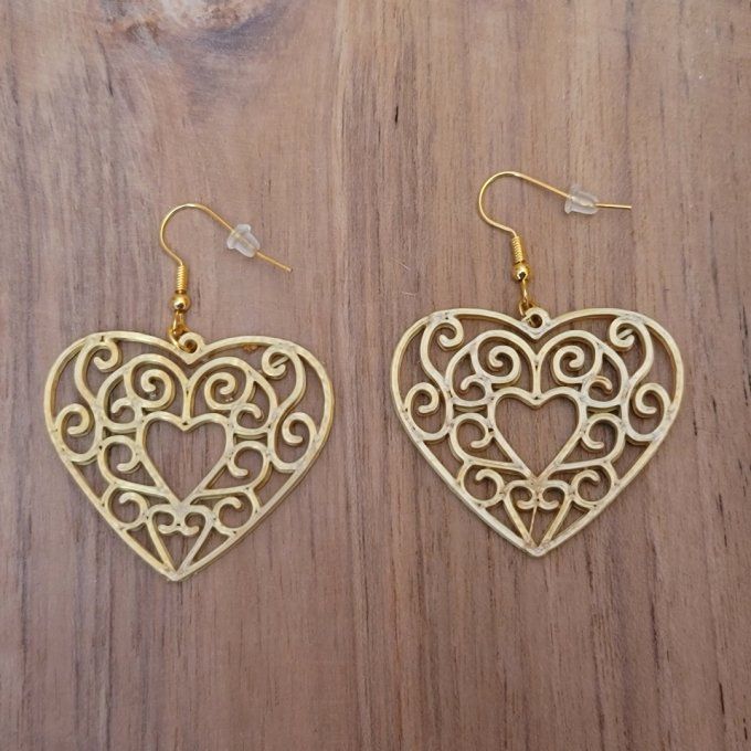 boucles d'oreilles 3D