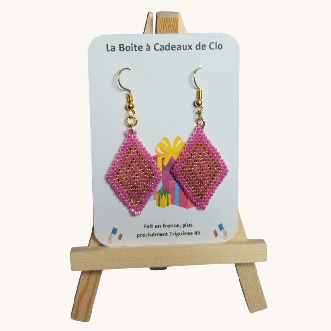 Boucles d'oreilles fantaisie