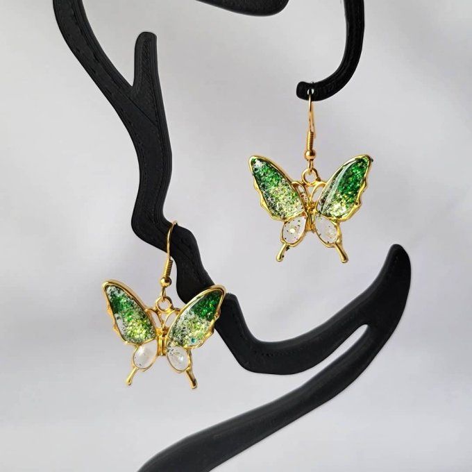 Boucles d'oreilles fantaisie