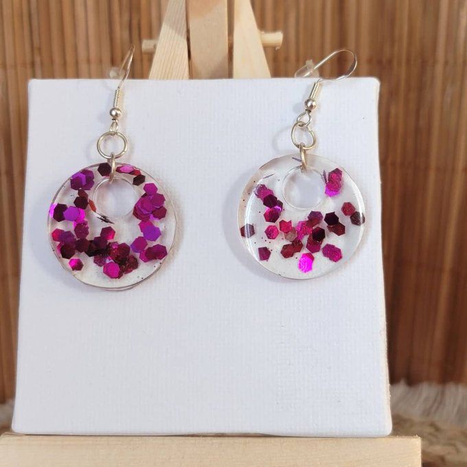 Boucles d'oreilles fantaisie