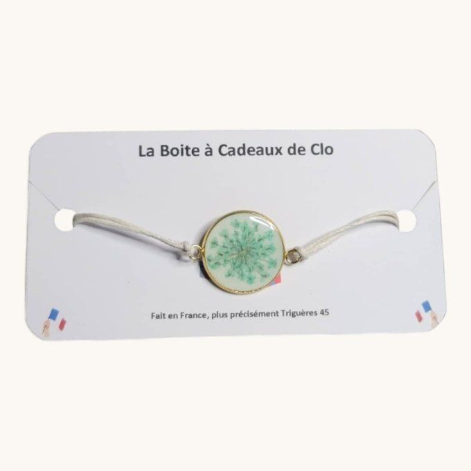 Bracelet cabochon résine