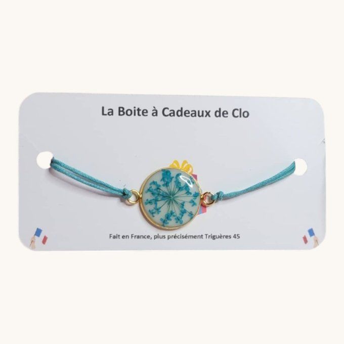 Bracelet cabochon résine