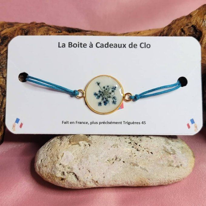 Bracelet cabochon résine
