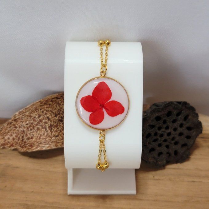 Bracelet cabochon résine