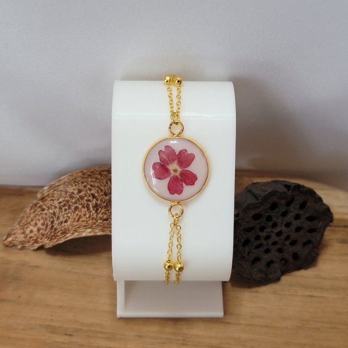 Bracelet cabochon résine