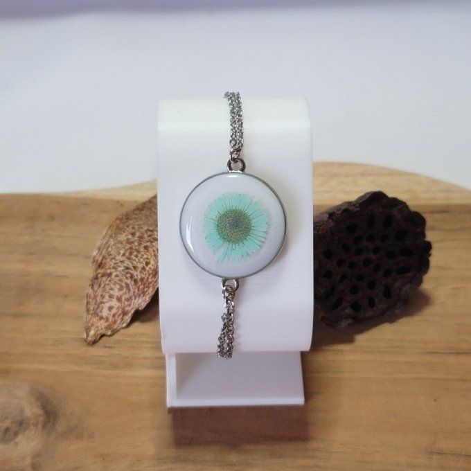 Bracelet cabochon résine