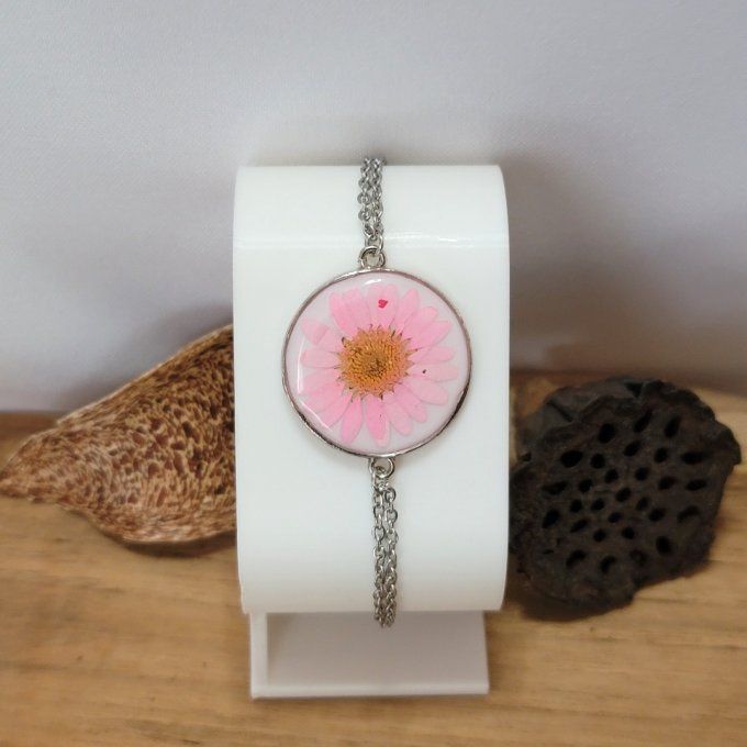 Bracelet cabochon résine