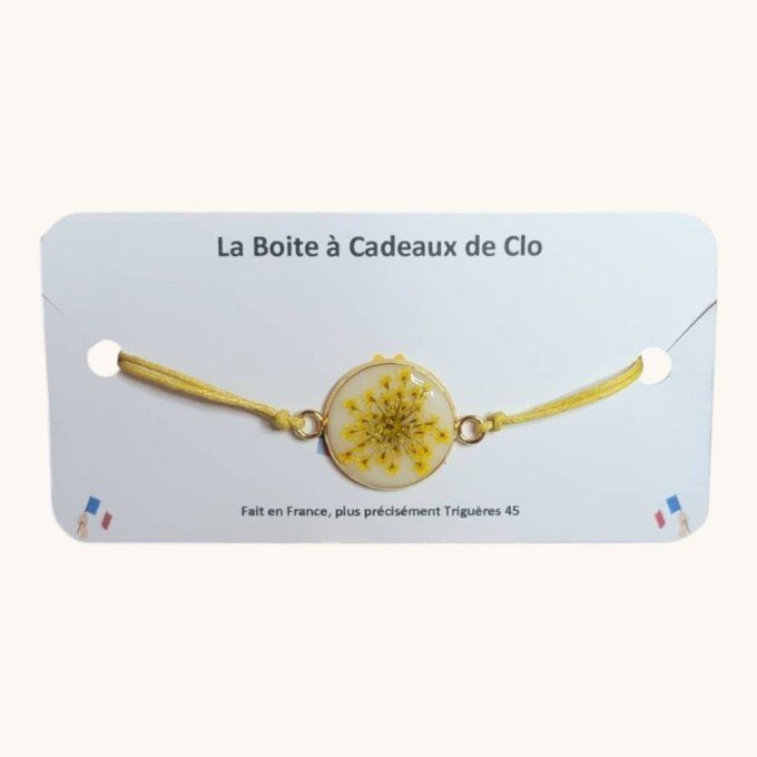 Bracelet cabochon résine