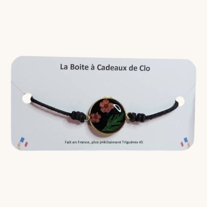 Bracelet cabochon résine