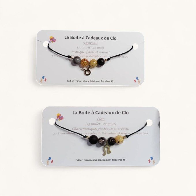 bracelet perles zodiaque