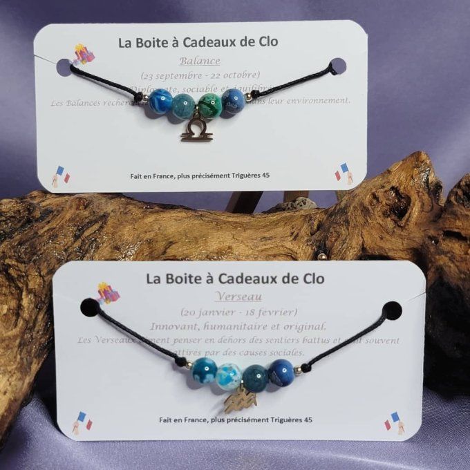 bracelet perles verre