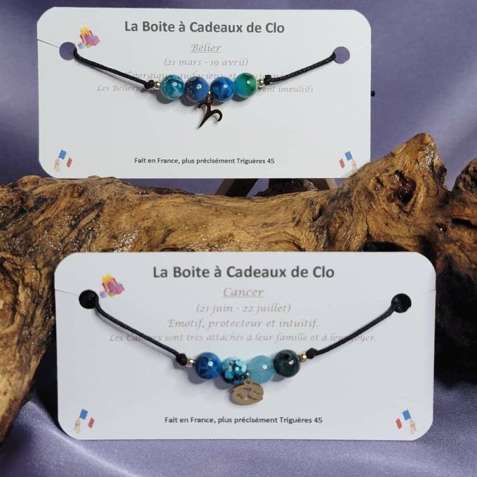 bracelet perles verre