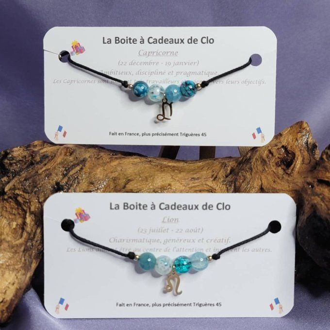 bracelet perles verre