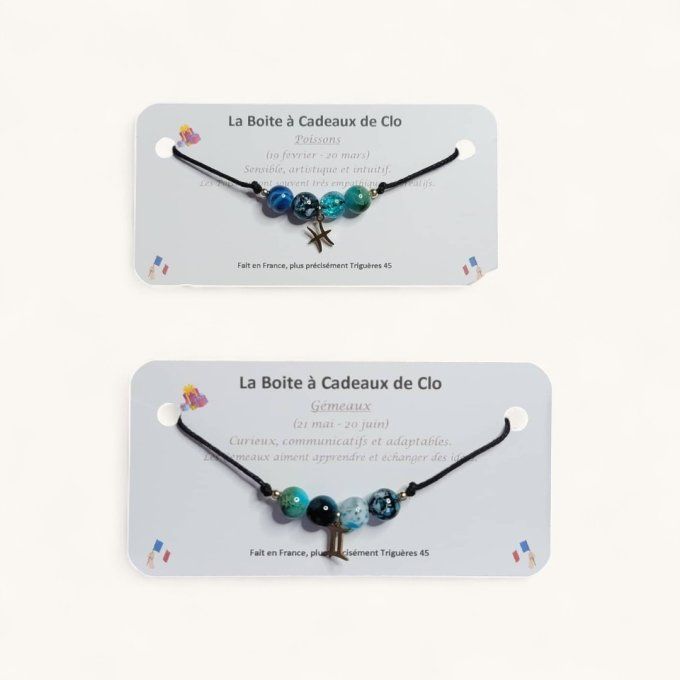 bracelet perles zodiaque