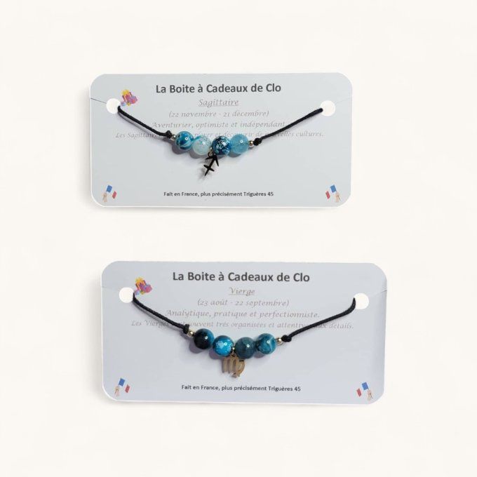 bracelet perles zodiaque