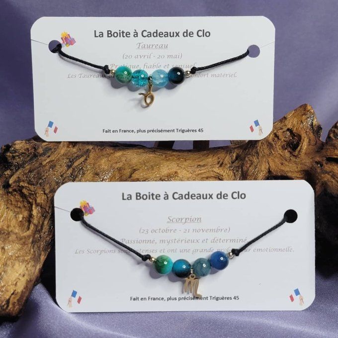 bracelet perles verre