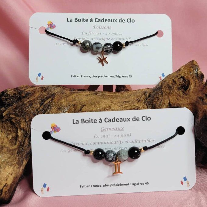 bracelet perles verre