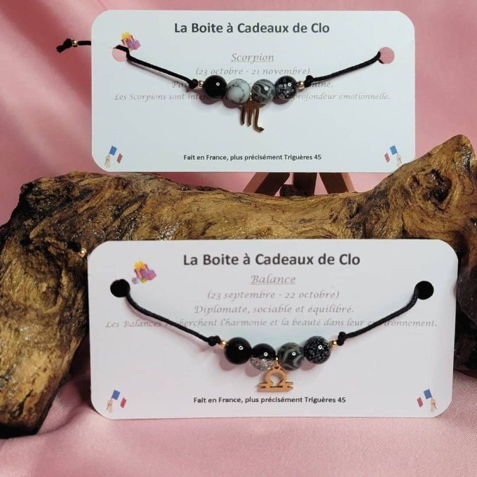 bracelet perles verre