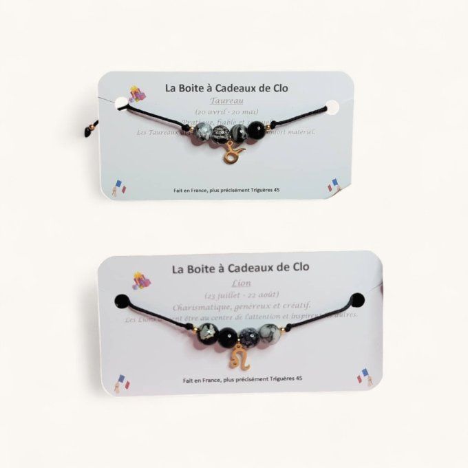 bracelet perles zodiaque