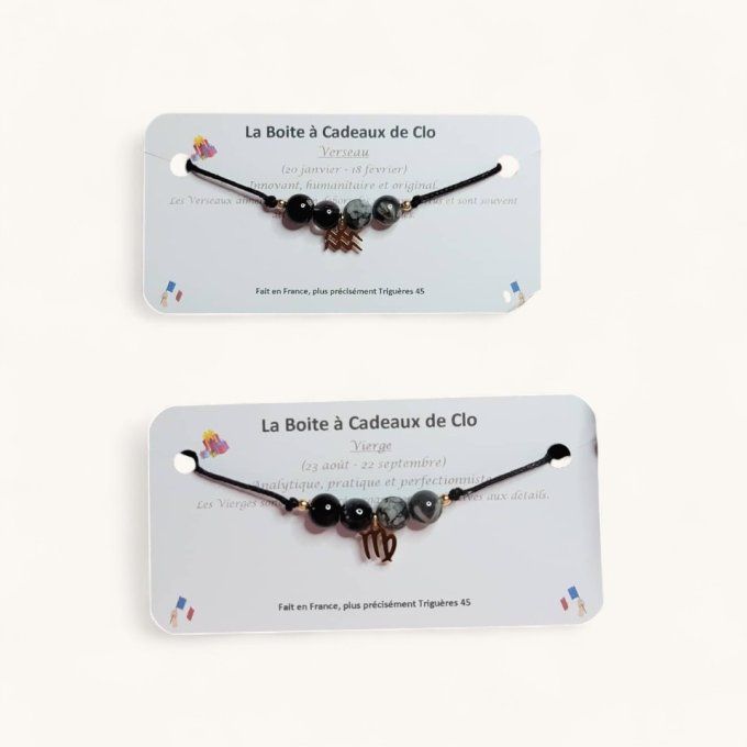 bracelet perles zodiaque