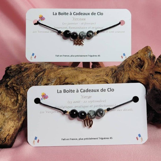 bracelet perles verre