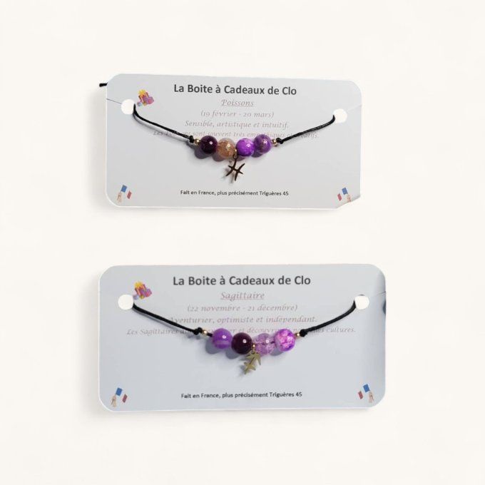 bracelet perles zodiaque