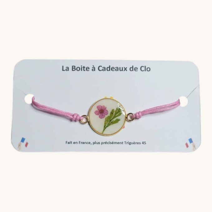 Bracelet cabochon résine