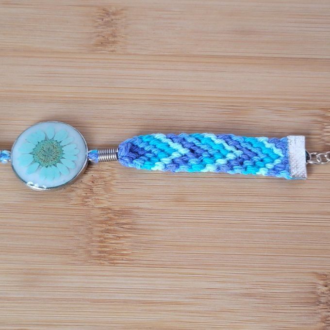 Bracelet cabochon résine