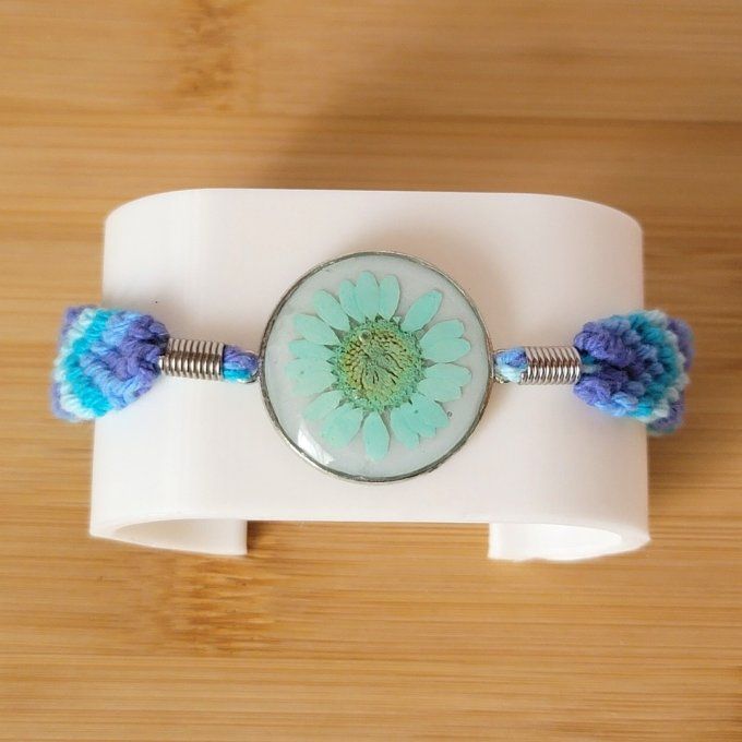 Bracelet cabochon résine