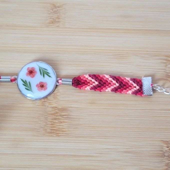 Bracelet cabochon résine