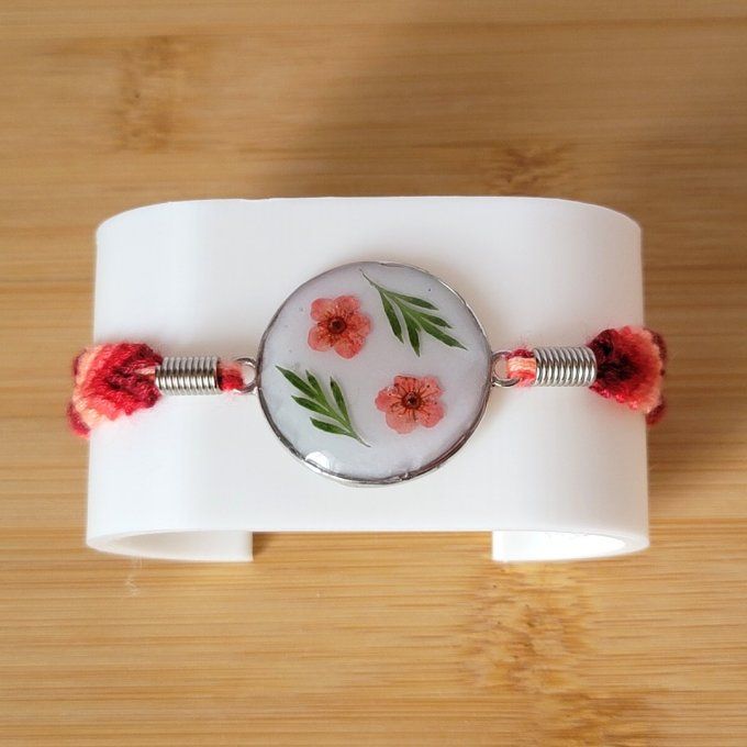 Bracelet cabochon résine