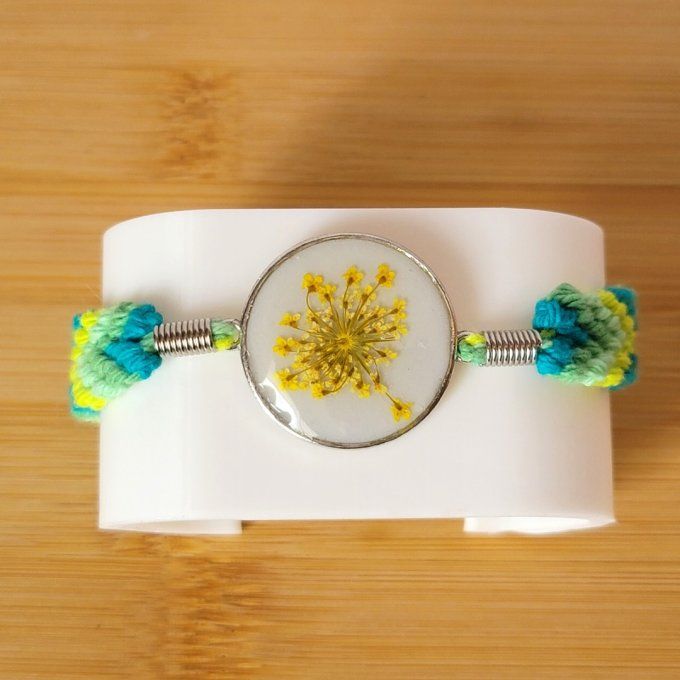 Bracelet cabochon résine