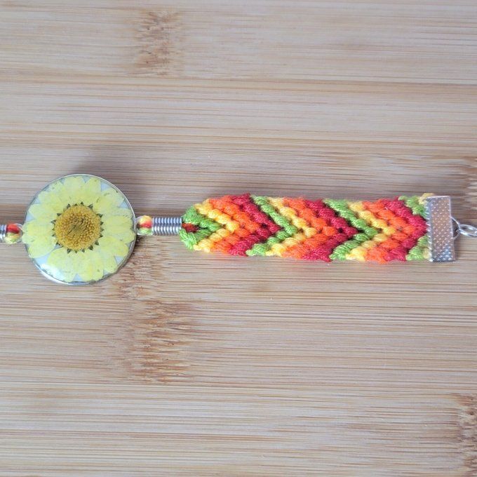 Bracelet cabochon résine