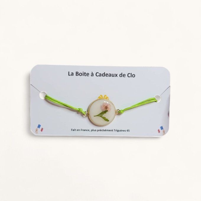 Bracelet cabochon résine