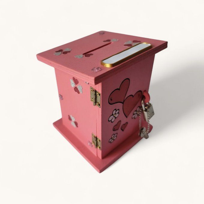 tirelire bois enfant