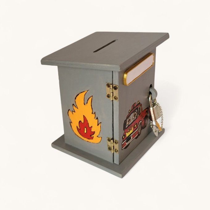 tirelire bois enfant