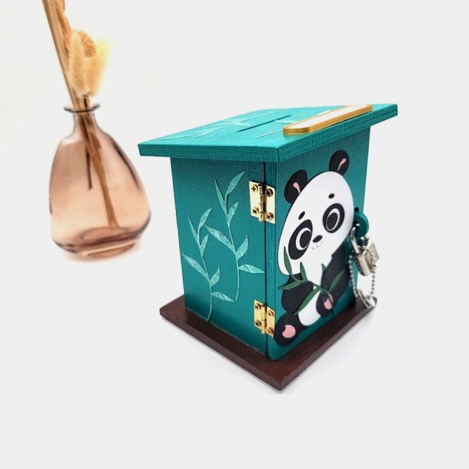 tirelire bois enfant