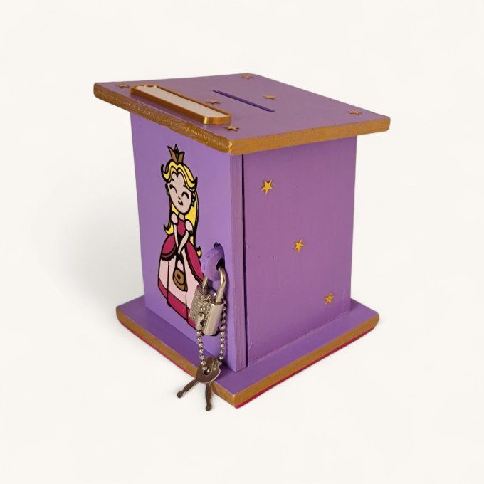 tirelire bois enfant