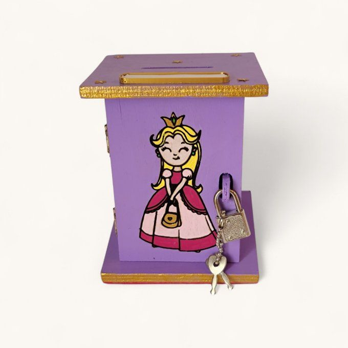 tirelire bois enfant