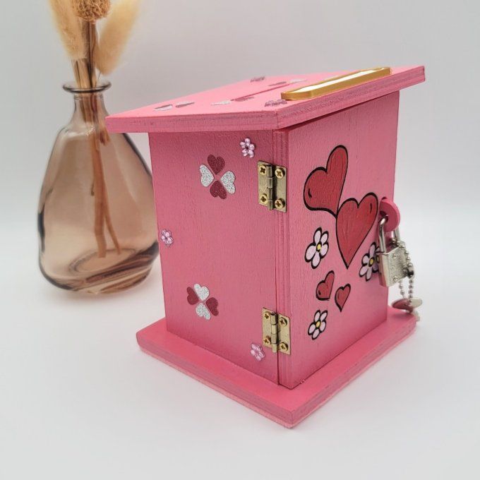 tirelire bois enfant