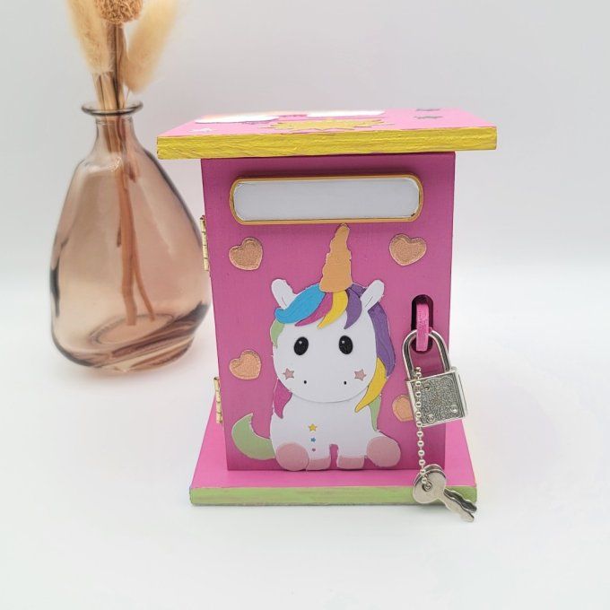 tirelire bois enfant