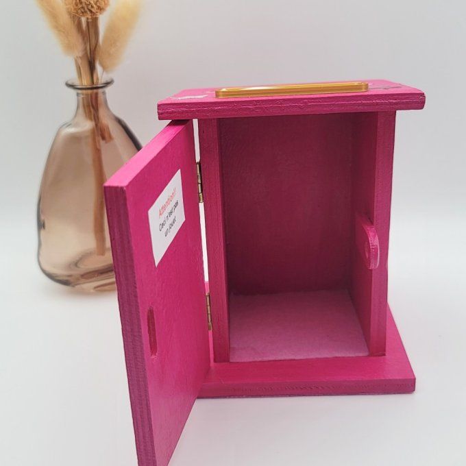 tirelire bois enfant