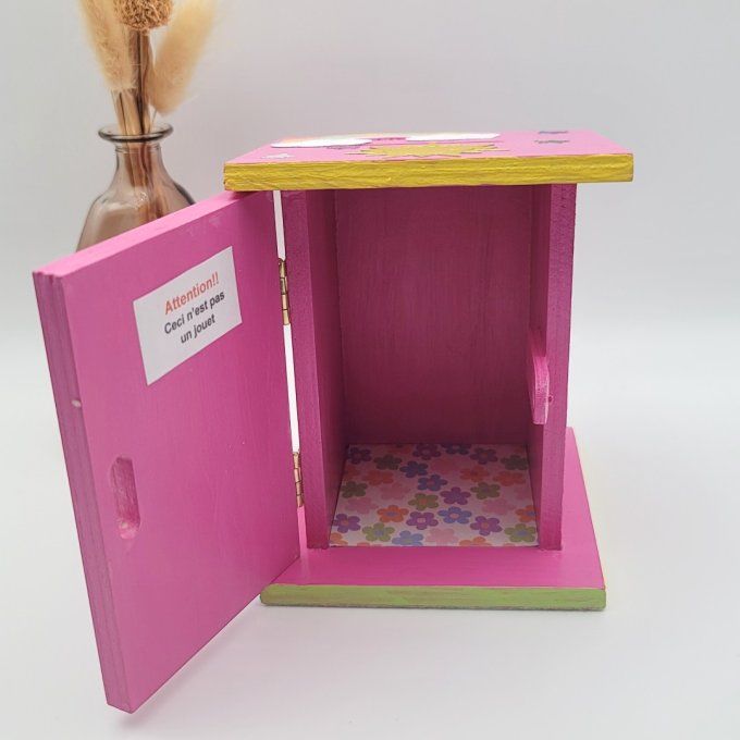 tirelire bois enfant