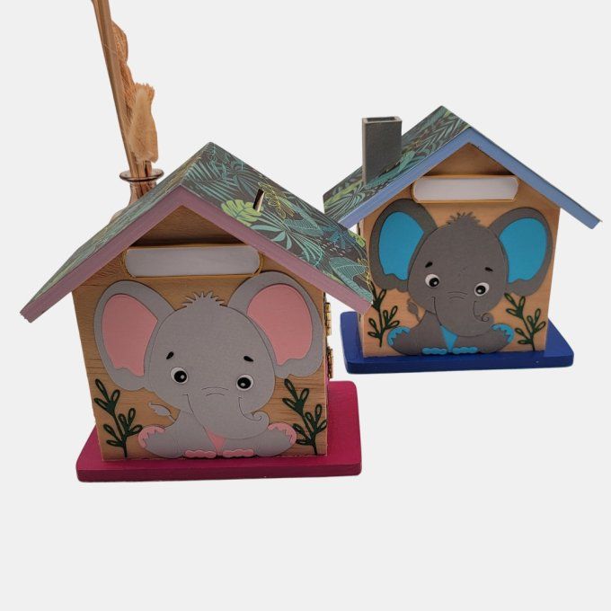 tirelire bois enfant