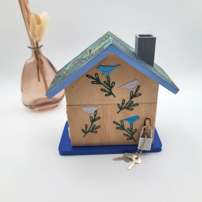 tirelire bois enfant