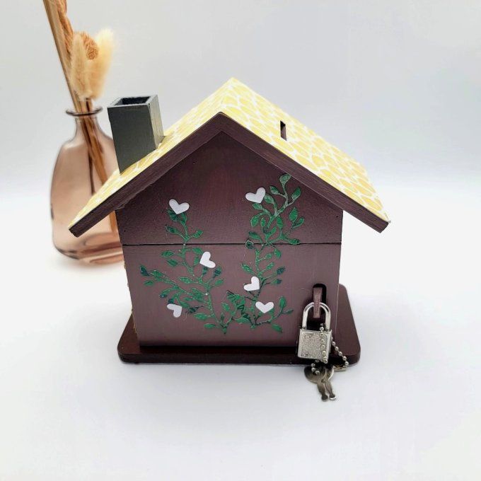 tirelire bois enfant